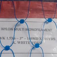 Gambar jaring ikan gillnet 3 inch milenium momoi 6 ply 140/100 yards asli dari athallah sport undefined 1 Tokopedia