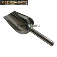 Gambar Sekop Es Batu Stainless Steel Sendok Skop Tepung Beras Biji Bubuk Kopi - 10 inch dari DariDuaSatu undefined 2 Tokopedia