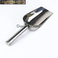 Gambar Sekop Es Batu Stainless Steel Sendok Skop Tepung Beras Biji Bubuk Kopi - 10 inch dari DariDuaSatu undefined 1 Tokopedia