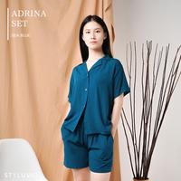 Gambar Adrina set setelan celana setcel - Merah Wine dari dassleep_shop undefined 2 Tokopedia