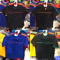 Gambar Seragam office boy - kemeja kerja drill - baju pegawai Abu abu merah - Merah, XXL dari Toko Utama 99 undefined 5 Tokopedia