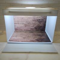 Gambar Paket studio mini dan alasfoto ukuran A2 (45x32) motif full kayu dari Supplieralasfoto undefined 1 Tokopedia