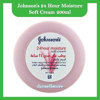 Gambar Johnson's 24 Hour Moisture Soft Cream 200ml Krim Arab Johnson Johnsons dari Dansell Store undefined 1 Tokopedia