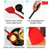 Gambar Sutil Silicone Food Grade Tahan Panas Anti Lengket Full Silicone - MRH Sendok Tums dari Oppolia undefined 5 Tokopedia