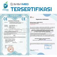 Gambar Hygine Plus 3-ply Mask by SABAMed - Biru Muda dari RAJAINDOTOOLS undefined 3 Tokopedia