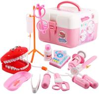 Gambar DOCTOR PLAYSET BOX MAINAN DOKTERAN warna PINK dari HM Plaza undefined 1 Tokopedia