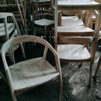 Gambar kursi jati cafe minimalis dari Taufik jaya furniture undefined 1 Tokopedia
