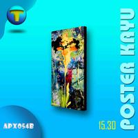 Gambar Hiasan Dinding Home Decor Poster Kayu Wall Decor Art Pajangan - APX054 - Random dari tokodin.id undefined 2 Tokopedia