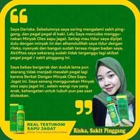 Gambar Minyak Sapu Jagat Untuk Mengobati Biduran, Skabies, Urtikaria dari WalatraSoloHerbal12 undefined 5 Tokopedia