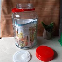 Gambar Toples arak /biskuit Kaca 10Liter jual khusus Medan melalui Grab/Gojek dari Supreme8com undefined 2 Tokopedia