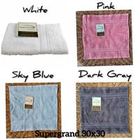 Gambar Handuk Kecil Muka Tangan Grosir Tebal Serap Air Supergrand by Lenuta - pink dari Towel and Friends undefined 3 Tokopedia
