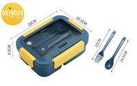 Gambar Tempat kotak bekal makan LunchBox ORINOCO 0224 - OR-0688 Green dari Maxhomeliving_NEW undefined 5 Tokopedia