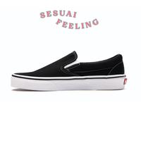 Gambar Vans Classic Slip On Black White Resmi Original dari Sesuai Feeling undefined 2 Tokopedia