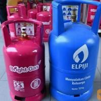 Gambar Gas LPG//Bright 12kg tabung kosong - Biru dari Royal dubai undefined 2 Tokopedia