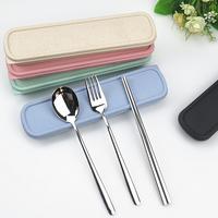 Gambar sendok set korea stainless steel sus 304 - krem dari wedding and gifts undefined 1 Tokopedia