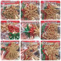 Gambar Grosir Hiasan Natal isi 4 Gantungan Pohon Natal Christmas Dekor murah dari Grosir Sukses Jakarta undefined 1 Tokopedia