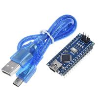 Gambar Arduino Nano V3 3.0 ATMEGA328P CH340 CH340G 5V + Kabel Data USB Cable dari Tech-One undefined 1 Tokopedia