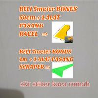 Gambar sticker/stiker kaca motif dari murub stiker undefined 5 Tokopedia