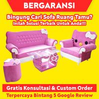 Gambar Sofa Tamu Karakter Hello Kitty Asli Furniture Jepara dari Jepara Art Furnicraft undefined 1 Tokopedia