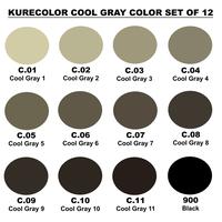Gambar ZIG KURECOLOR INK COOL GRAY COLOURS 25ML (SATUAN) - COOL GRAY 1 dari LeevenCo undefined 3 Tokopedia