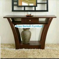 Gambar Meja Konsul Jati Meja Hias Jati Anas Berkah Furniture dari anas berkah furniture undefined 1 Tokopedia