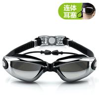 Gambar TaffSPORT Kacamata Renang dengan Penutup Telinga - A380 - Black - Hitam dari TokodiBandung undefined 2 Tokopedia