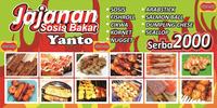 Gambar SPANDUK / BANNER USAHA Jajanan Sosis Bakar & Seblak 2x1 m - 3x1 dari Sukaku Design_NEW undefined 1 Tokopedia