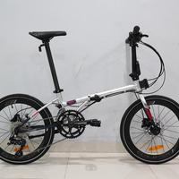 Gambar Sepeda Lipat / Folding Bike 20 Element Nicks - Kuning dari Toko Sepeda Yerikho undefined 2 Tokopedia