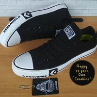 Gambar Sepatu/sepatu Converse/spatu pria wanita/sepatu allstar/spatu-43 Hitam - Black, 38 dari MarginalPeople STORE undefined 5 Tokopedia