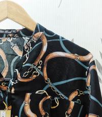 Gambar Blouse motif katun rayon - Azkia Black - M dari fathinbasic undefined 4 Tokopedia