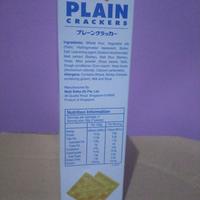 Gambar biscuit meiji plain crackers with oat 104gr biskuit crackers dari Langgengshopp undefined 3 Tokopedia