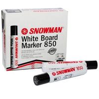 Gambar Snowman Spidol White Board Marker Jumbo 850 Besar Black Hitam Murah - Black dari SUKCESO Official undefined 1 Tokopedia