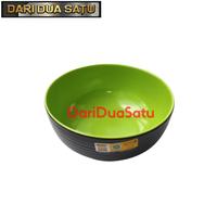 Gambar Mangkok Melamin Ulir Datar 2 Warna 6 inch Golden Dragon W06A5 - Ungu Combinasi dari DariDuaSatu undefined 3 Tokopedia