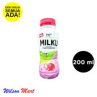 Gambar MILKU BELGIAN COWS MILK SUSU RASA STROBERI STRAWBERRY 200 ML dari Wilson Mart undefined 1 Tokopedia