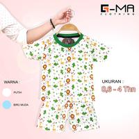 Gambar Kaos Setelan Anak 0,6 - 4 Tahun / Baju anak setelan - 6 Bln - 1 Tahun, Biru Muda dari G-MA Clothing undefined 2 Tokopedia