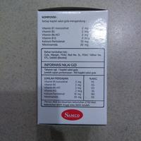 Gambar Vitamin B Complex + B12 / B Kompleks B12 / Multivitamin dari tokoobat33 undefined 4 Tokopedia