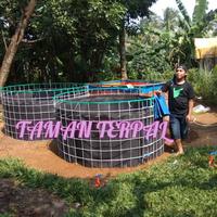 Gambar kolam terpal bulat fullset diameter 2 T1, 2 orchid/kolam bundar/kolam dari taman terpal-TAMAN GROUP-taman kusen-taman meuble undefined 1 Tokopedia