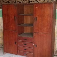 Gambar lemari kayu kabinet wardrobe closet x hotel tinggal pernis ulang besar dari rentingplaces gatot subroto 45 undefined 1 Tokopedia