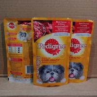 Gambar Pedigree 130gr pouch Beef Flavour in gravy makanan anjing dog food dari Happy Shopping 128 undefined 2 Tokopedia