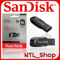 Gambar SanDisk Ultra Shift USB 3.0 Flash Drive CZ410 64GB Black  Flashdisk 64GB dari NTL.ID undefined 2 Tokopedia