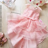 Gambar DRESS PESTA ANAK IMPORT BROKAT - Putih, 150 dari Blesskidshop undefined 3 Tokopedia