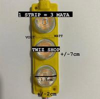 Gambar Lampu LED Module 3 Watt 12V / LED Modul 3 Mata Besar - Putih dari Twizshop_NEW undefined 2 Tokopedia