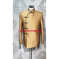 Gambar jas cheongsam pria gold dari Akamoda undefined 1 Tokopedia