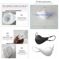 Gambar Masker silicone KN95 merk kkk119 - Hepa filter dari touslesmarti undefined 2 Tokopedia