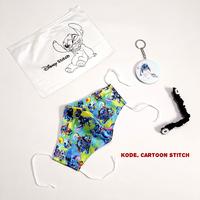 Gambar Masker syiych, masker liloatitch, disney stitch - Cartoon Stitch dari gerai.stitch undefined 4 Tokopedia