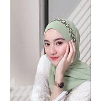 Gambar PASHMINA SHANUM PAYET BUNGA - biru wardah dari ivisstore undefined 1 Tokopedia
