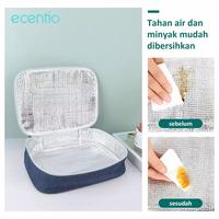 Gambar BN biru Kotak Makan Tas Bekal/Oxford cloth Lunch Bag/tas makanan/lunch dari Basyarah Shoop undefined 3 Tokopedia