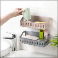 Gambar Rak Multifungsi Tempel Tembok Rak Dapur / Toilet - Putih dari Zen Baby undefined 4 Tokopedia
