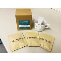 Gambar Kemasan kopi Sachet + Drip Bag Coffee Paper Kraft + Cetak Logo 2 sisi dari Clover Project undefined 2 Tokopedia