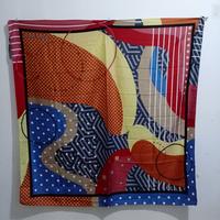 Gambar Jilbab Kerudung segi4 warna warni motif bebas - Abu Coklat dari Samara Home undefined 4 Tokopedia